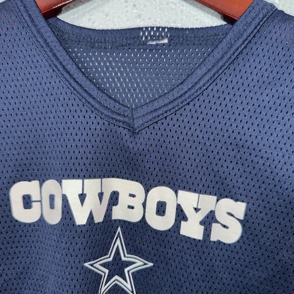 Cowboys Navy Mesh Jersey - Picture 5 of 5